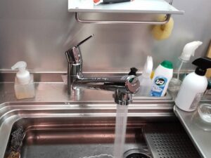 シンプル！ワンホール水栓の取替工事について　スパウトイン浄水器一体水栓